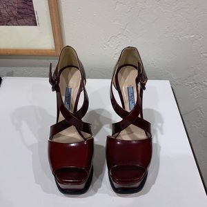 Prada runway heels
